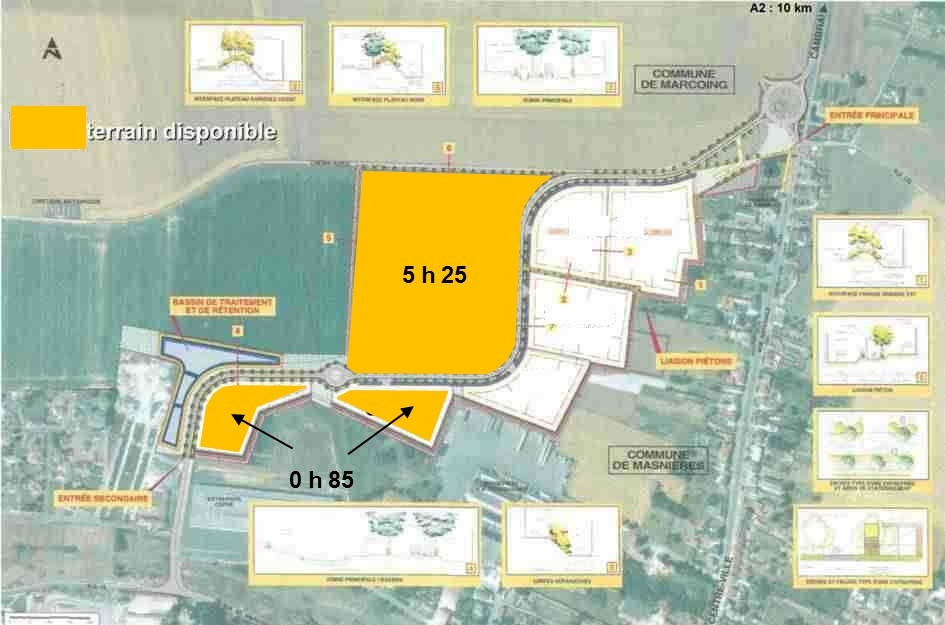 
                                                Vente
                                                 Terrain industriel à vendre - Cambrai Sud / Nord / Hauts-de-France