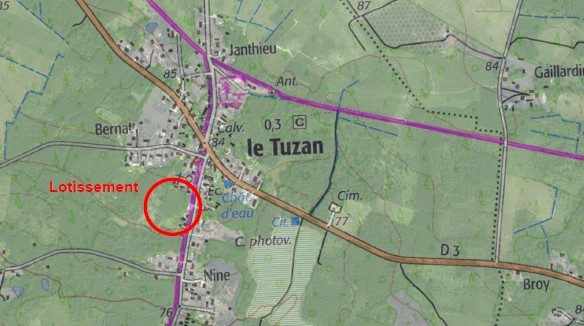 
                                                Vente
                                                 Terrain Le Tuzan