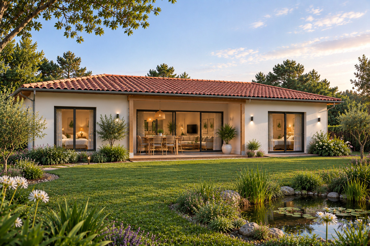 
                                                Vente
                                                 Terrain + Maison à partir de 190 000€