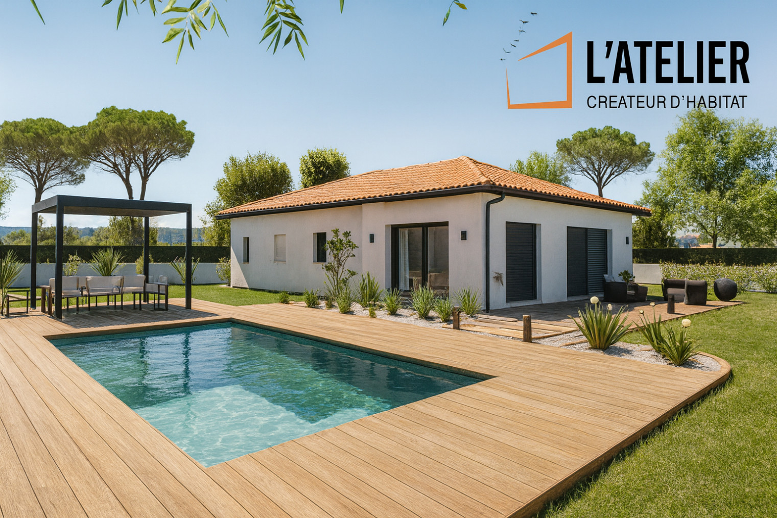 
                                                Vente
                                                 Terrain + construction Parentis en Born