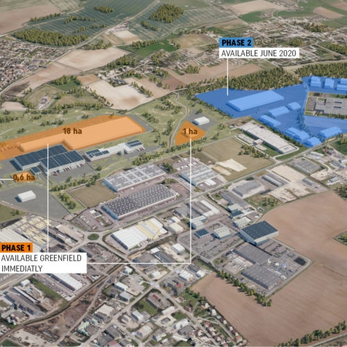 
                                                Vente
                                                 Terrains de 50 ha à acheter au domaine industriel SaôneOr à Saône-et-Loire (71)