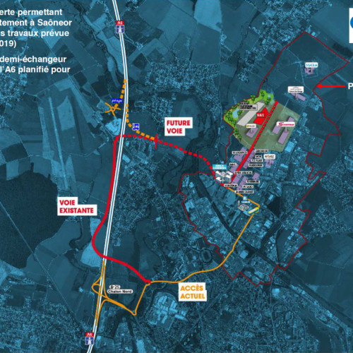 
                                                Vente
                                                 Terrains de 50 ha à acheter au domaine industriel SaôneOr à Saône-et-Loire (71)