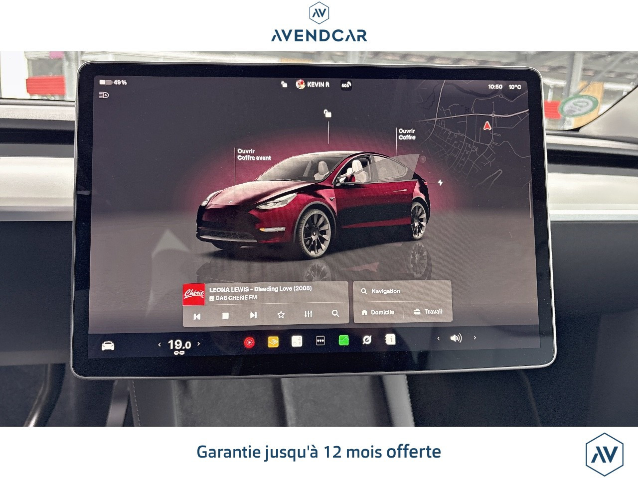 
                                                Voiture
                                                 Tesla Model Y GRANDE AUTONOMIE DUAL MOTOR AWD