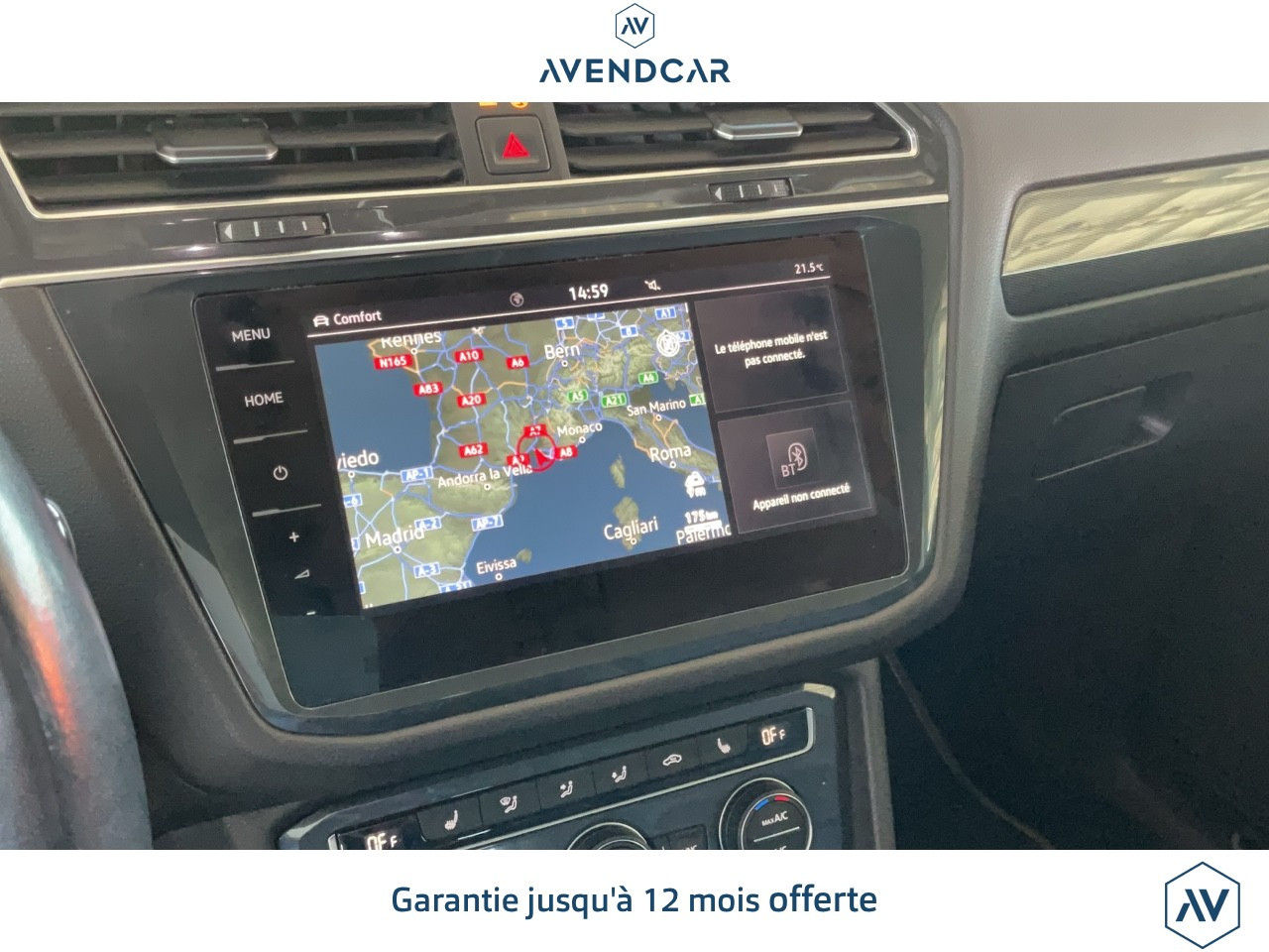 
                                                Voiture
                                                 TIGUAN ALLSPACE 2.0 TDI 190 CARAT 4MOTION DSG BVA