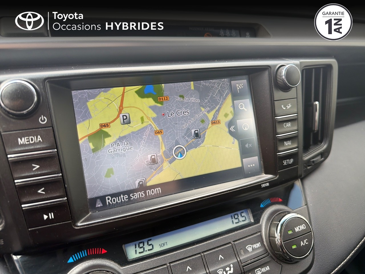 
                                                Voiture
                                                 TOYOTA RAV4 IV Ph2 Evo 197 Hyb Dynamic Ed 2WD CVT RC18