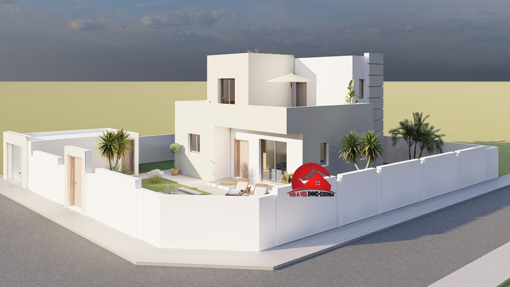 
                                                Vente
                                                 UN PROJET D UNE VILLA AVEC PISCINE A DJERBA