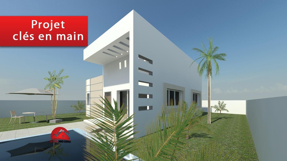 
                                                Vente
                                                 UN PROJET D UNE VILLA MODERNE A  DJERBA