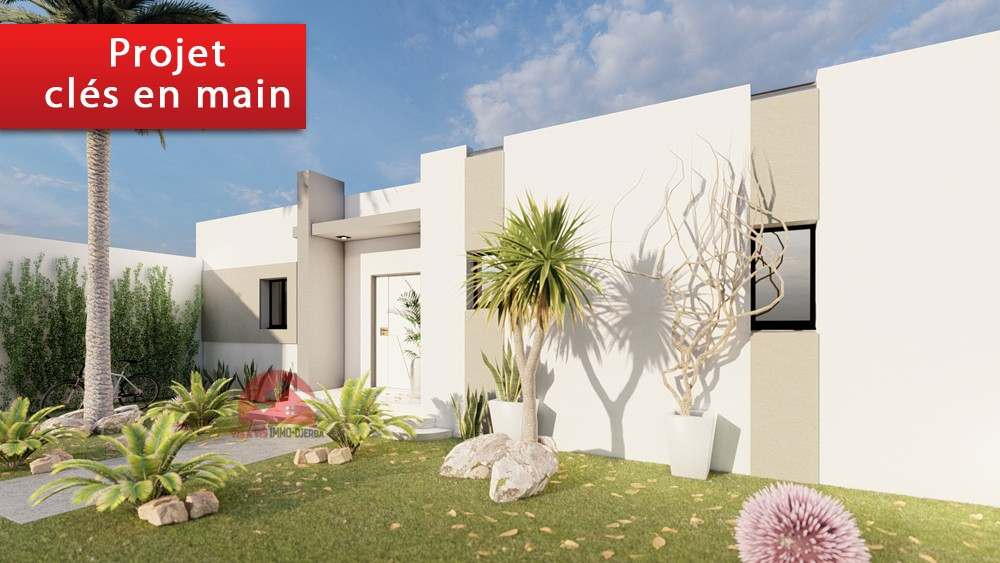 
                                                Vente
                                                 UN PROJET SUR PLAN D UNE VILLA A HOUMT SOUK DJERBA