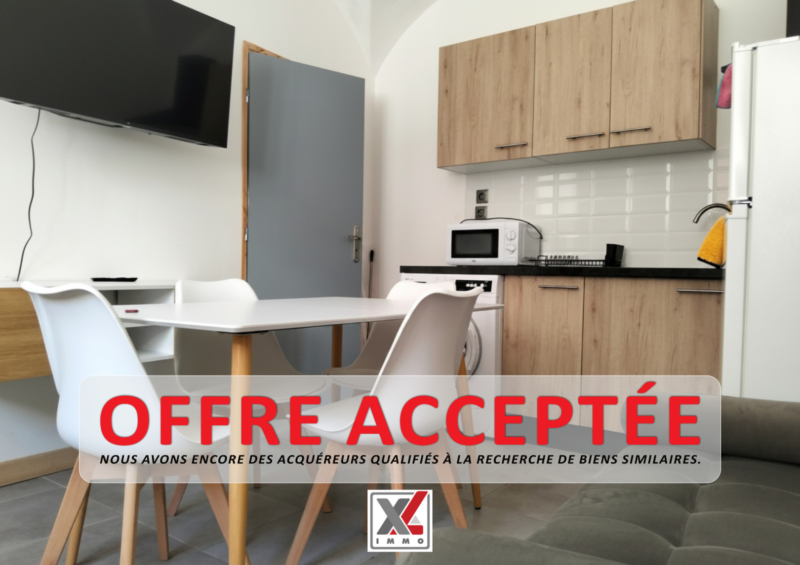 
                                                Vente
                                                 VAL-DES-PRÉS – Appartement T2 rénové de 32 m²