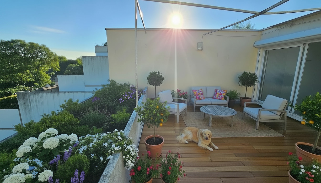 
                                                Vente
                                                 Valence le Haut (et non Le Plan). T4 avec terrasse de 20 m2 sur le parc