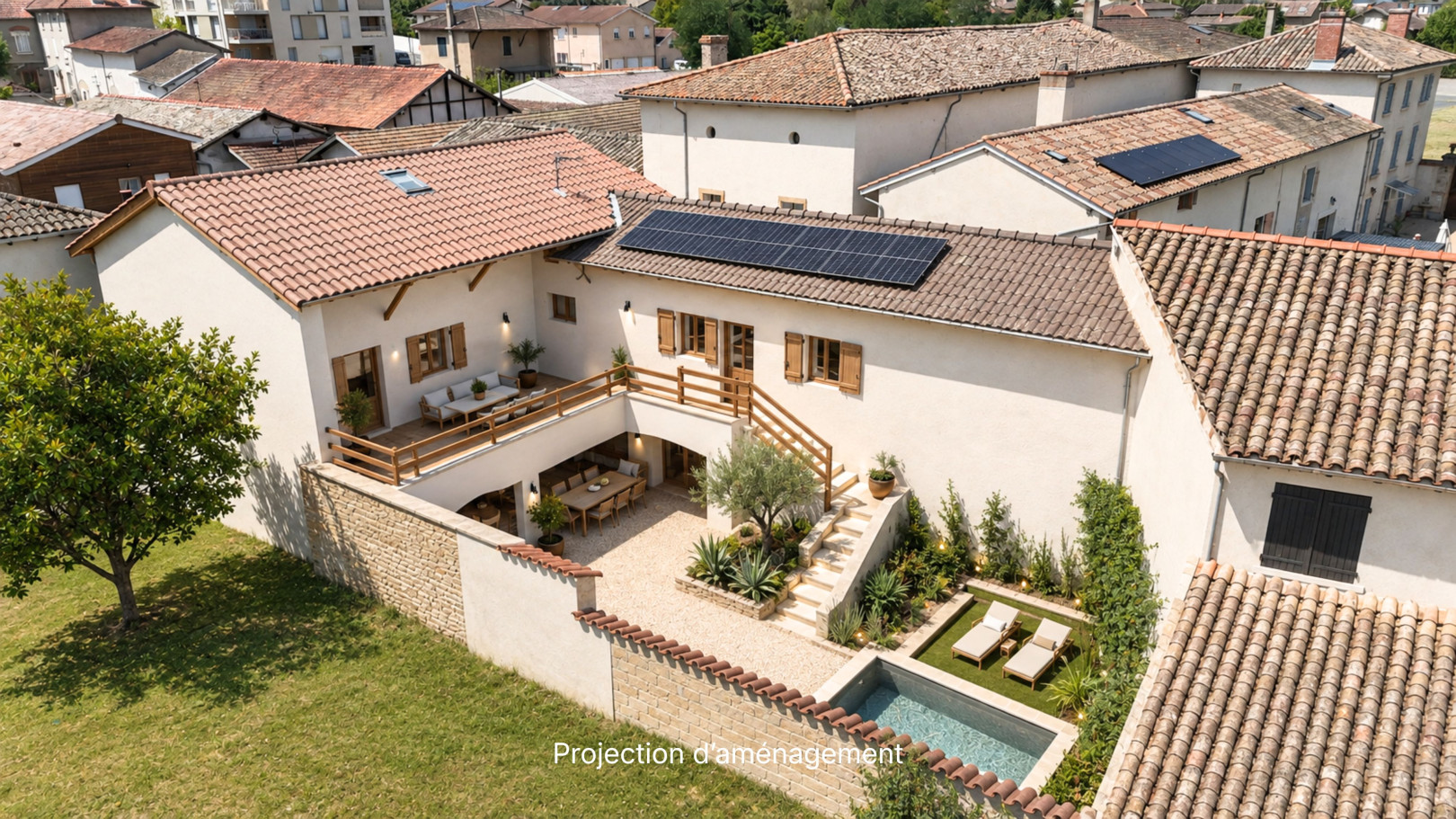 
                                                Vente
                                                 Venez découvrir cette magnifique Maison rénovée au coeur du village.