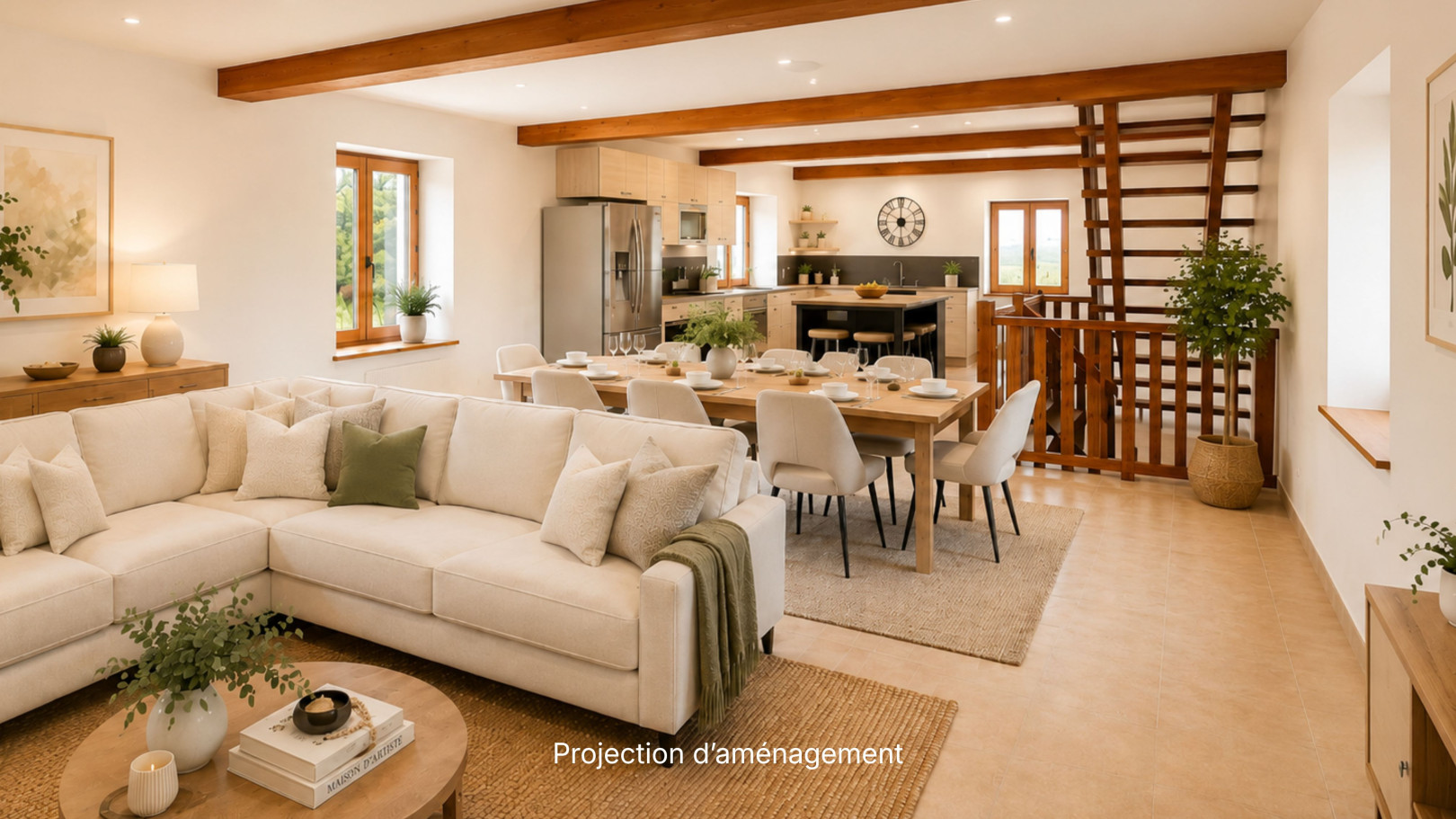 
                                                Vente
                                                 Venez découvrir cette magnifique Maison rénovée au coeur du village.
