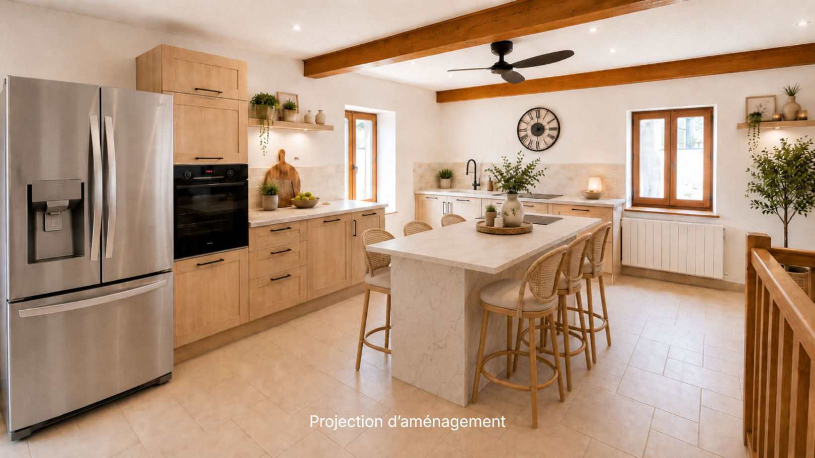 
                                                Vente
                                                 Venez découvrir cette magnifique Maison rénovée au coeur du village.