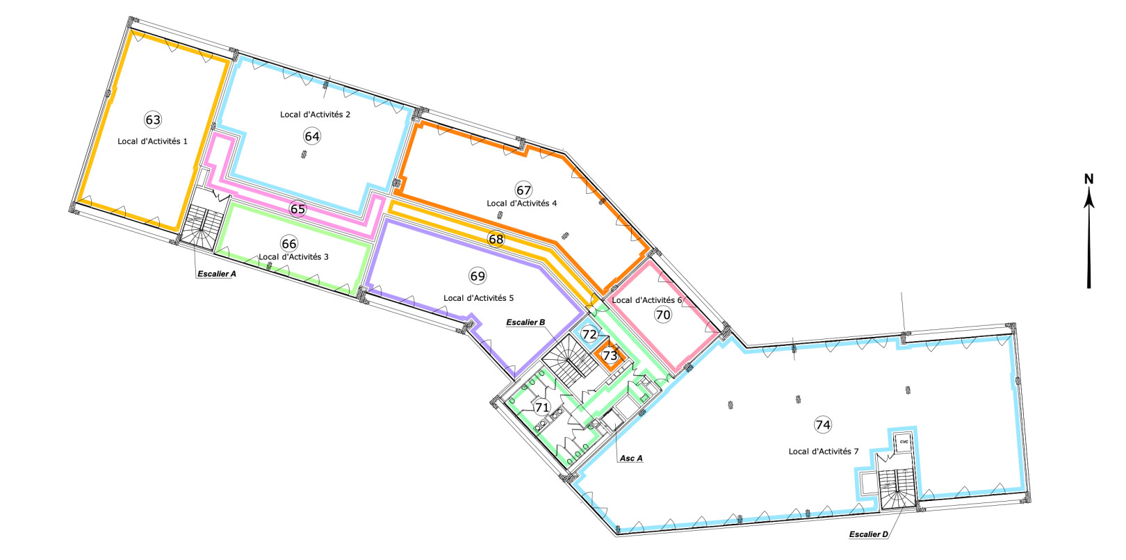 
                                                Vente
                                                 Vente Bureaux Marseille 13011