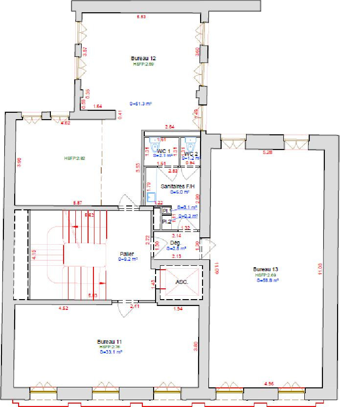
                                                Vente
                                                 Vente et location Bureaux Paris 75007