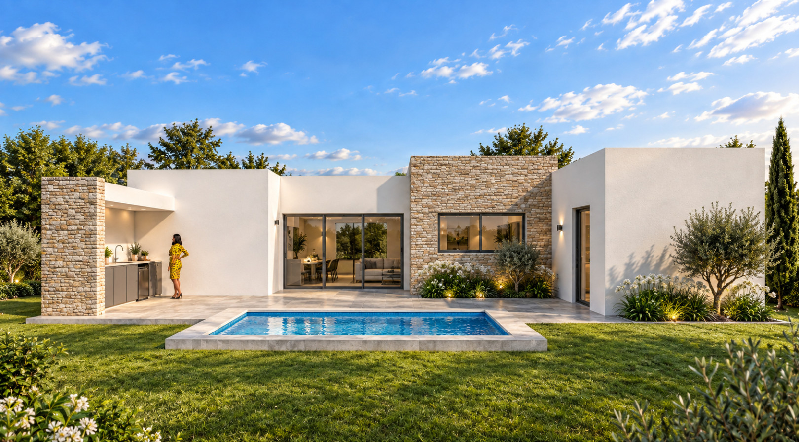 
                                                Vente
                                                 VILLA 100M2 + TERRAIN  365M2