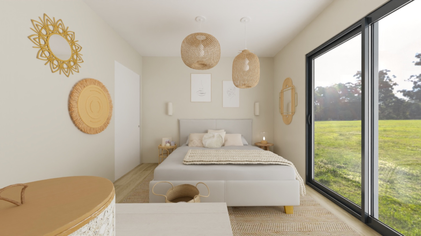 
                                                Vente
                                                 VILLA 130M2 + TERRAIN 3F 367M2