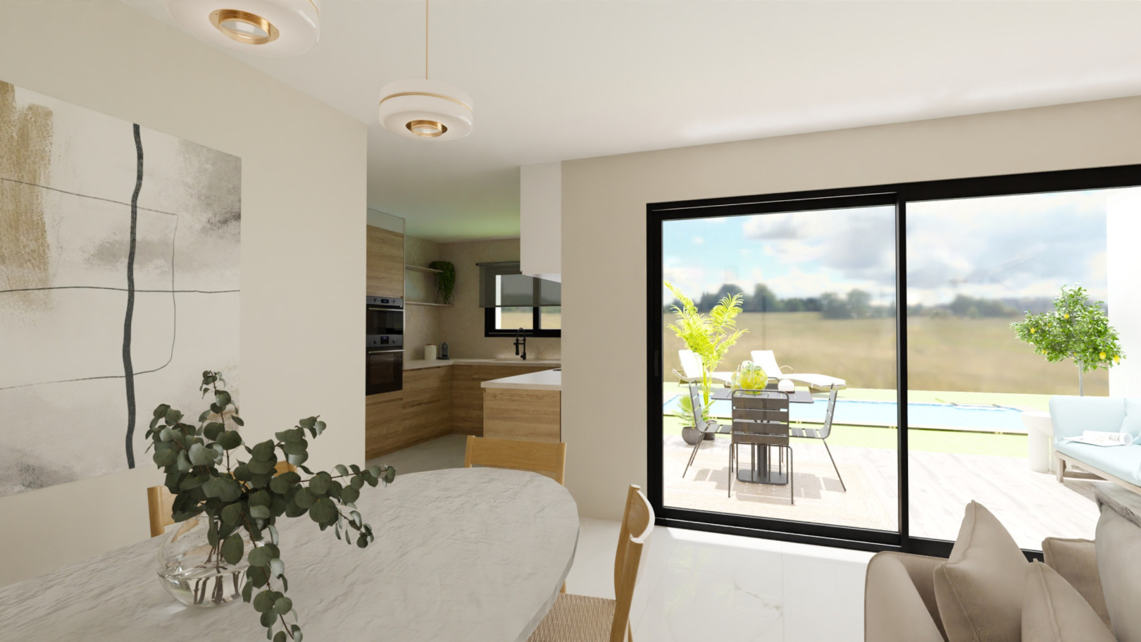 
                                                Vente
                                                 VILLA 130M2 + TERRAIN 560M2