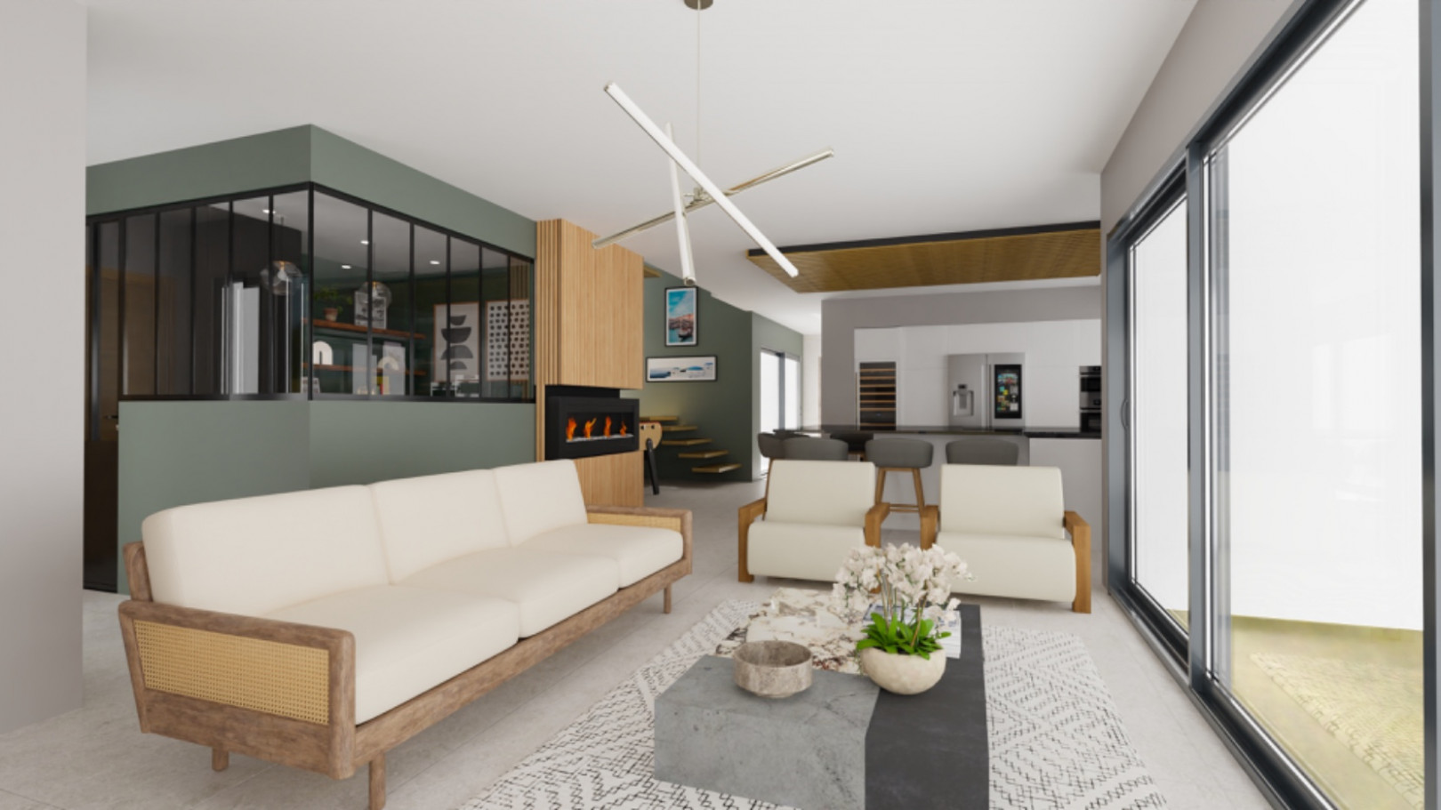 
                                                Vente
                                                 VILLA 140M2 + TERRAIN 639M2 4 FACES