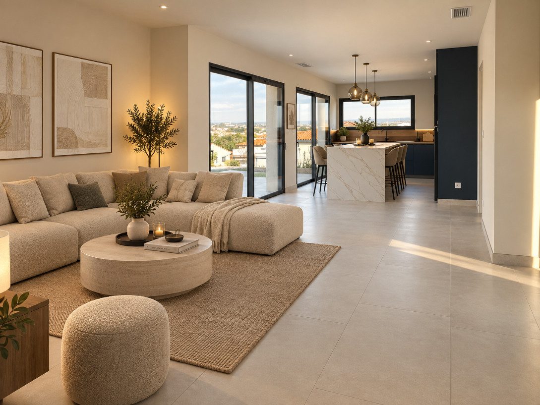 
                                                Vente
                                                 VILLA CONTEMPORAINE 130M2 + TERRAIN 600M2
