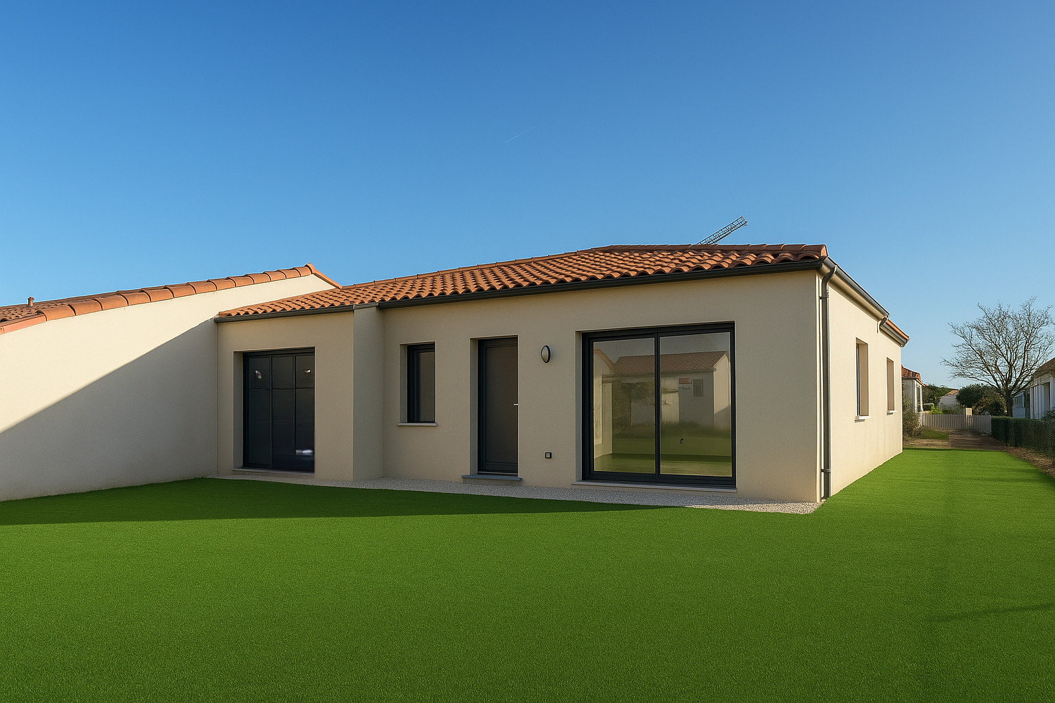 
                                                Vente
                                                 VILLA CONTEMPORAINE 90M2 + TERRAIN  268M2