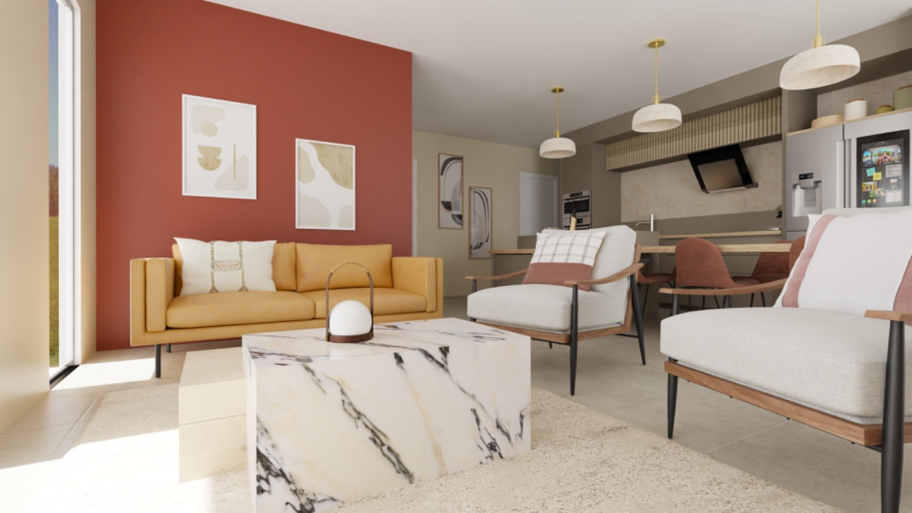 
                                                Vente
                                                 VILLA  MODERNE 100M + TERRAIN 476M2 4F
