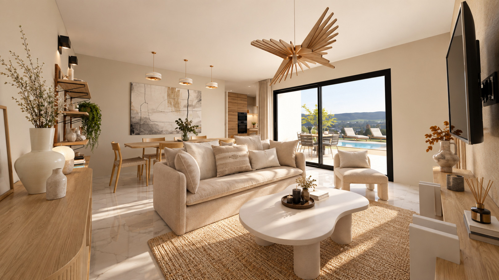 
                                                Vente
                                                 VILLA MODERNE 130M2 + TERRAIN 3 FACES