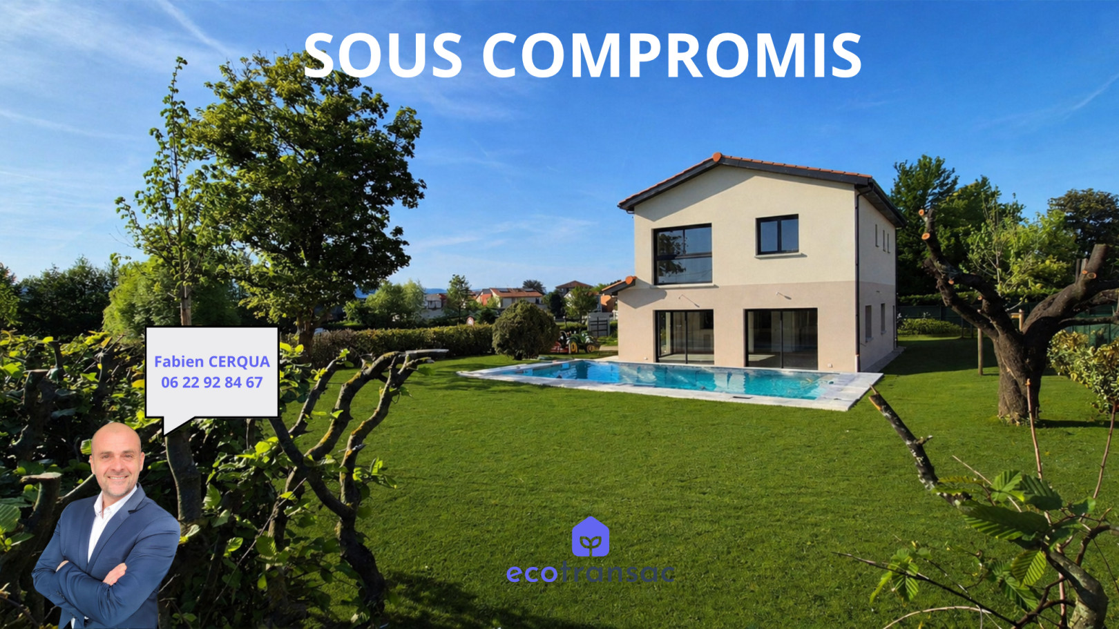 
                                                Vente
                                                 VILLA NEUVE 150 M² SUR UN TERRAIN DE 1005 M²