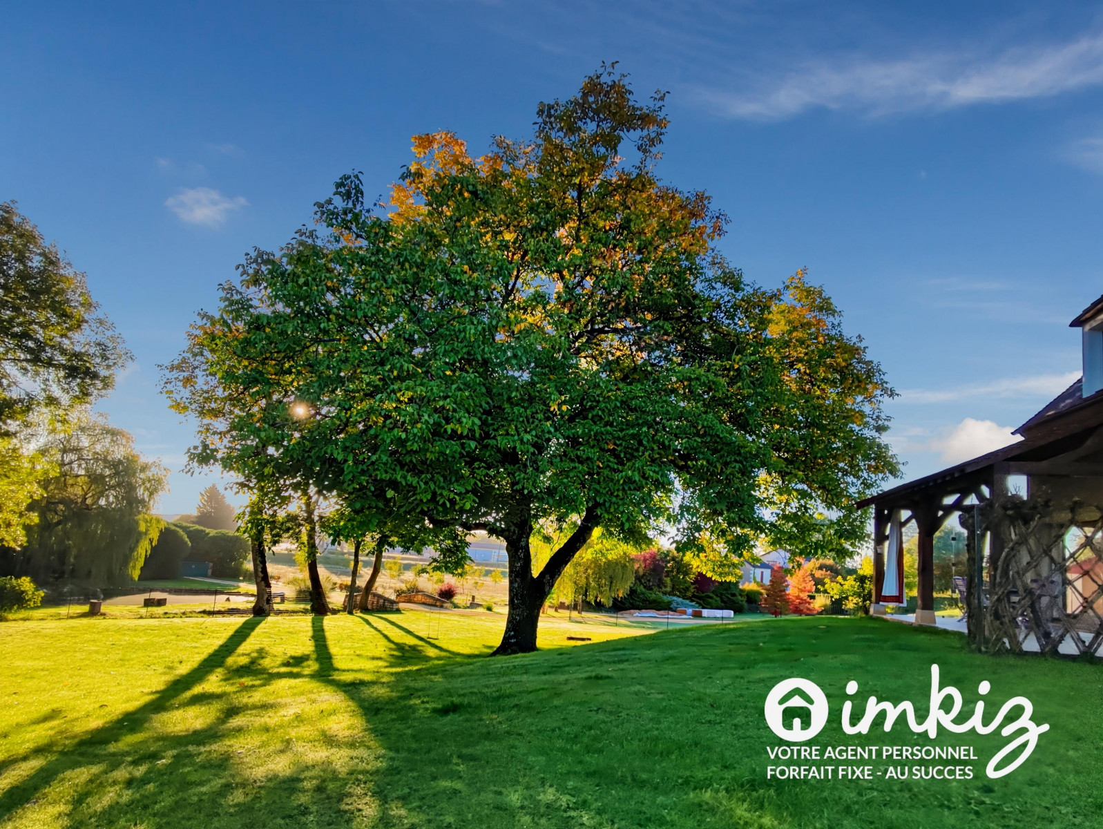 
                                                Vente
                                                 Villa sur un grand terrain arboré avec une mare