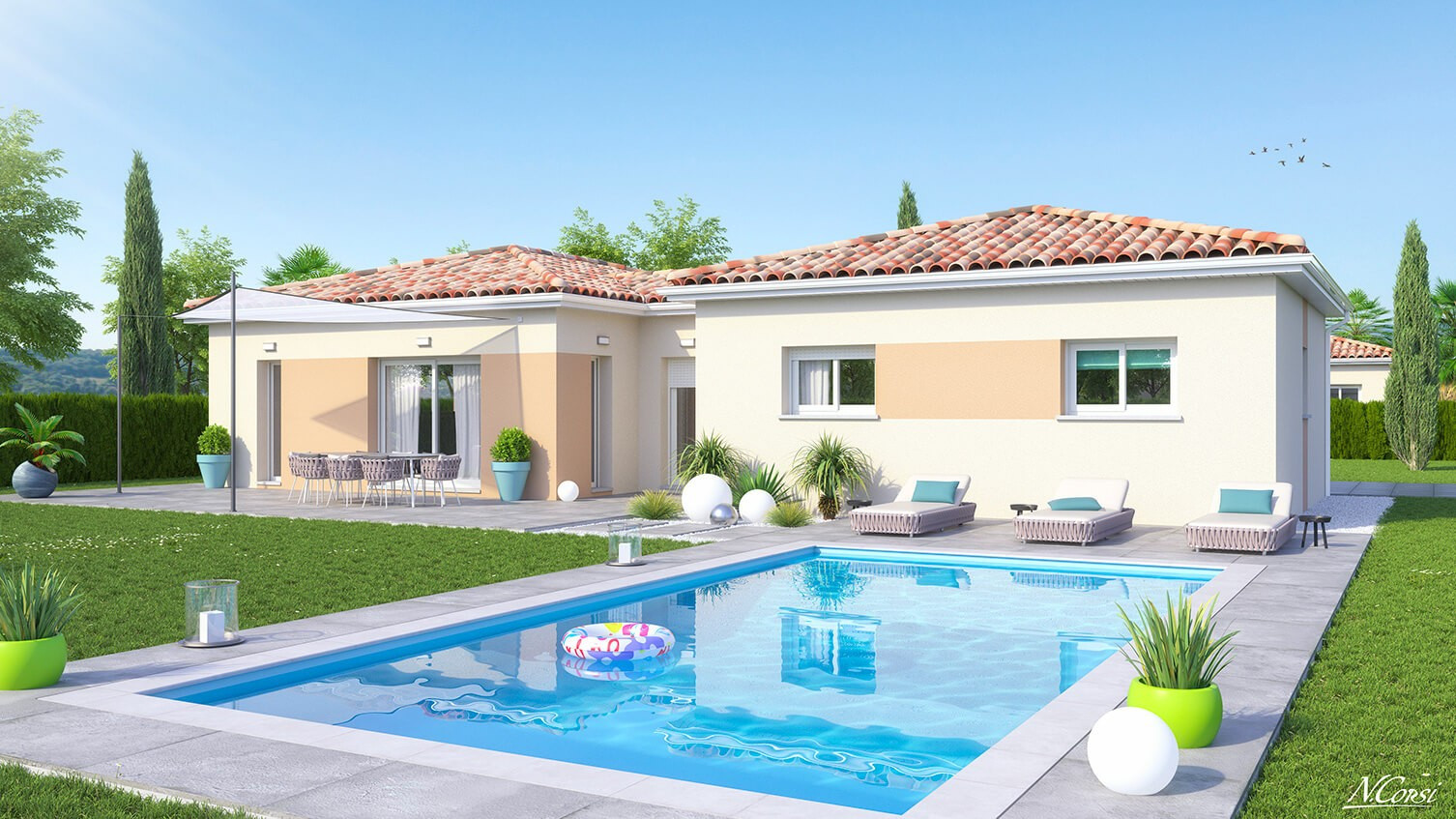 
                                                Vente
                                                 VOTRE VILLA sur Terrain piscinable 13400 AUBAGNE