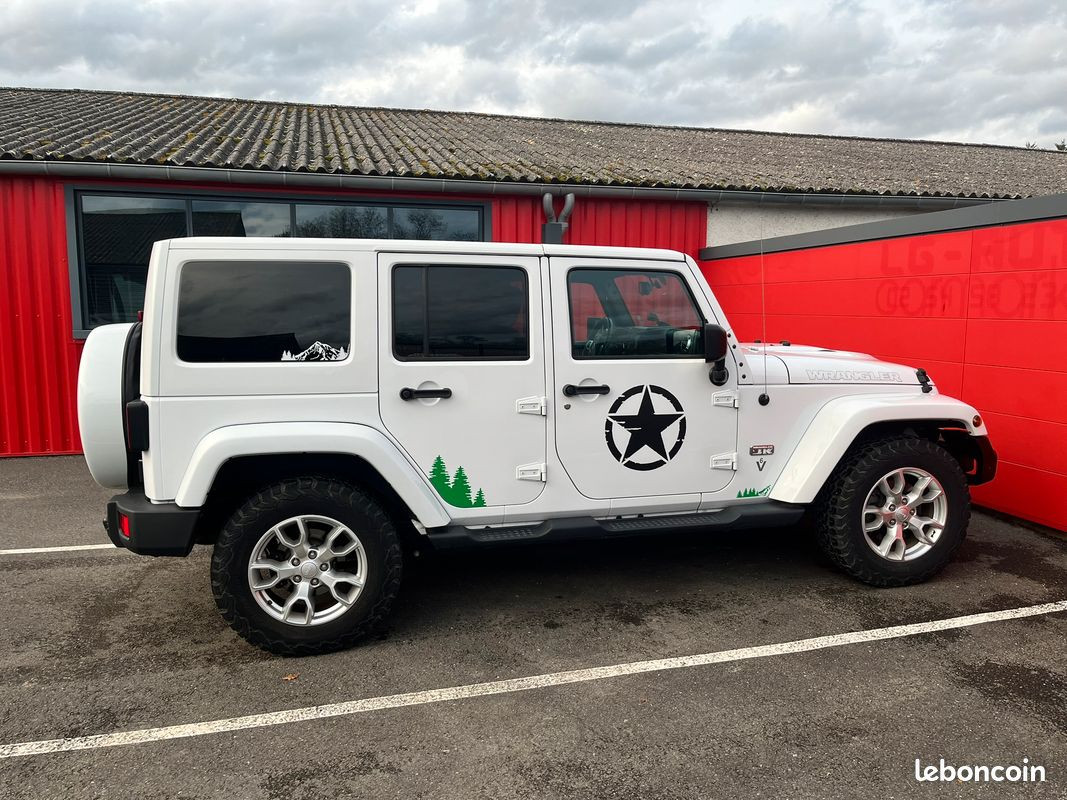 
                                                Voiture
                                                 Wrangler jk unlimited 3.6i v6 / bva / 2018 / équipé