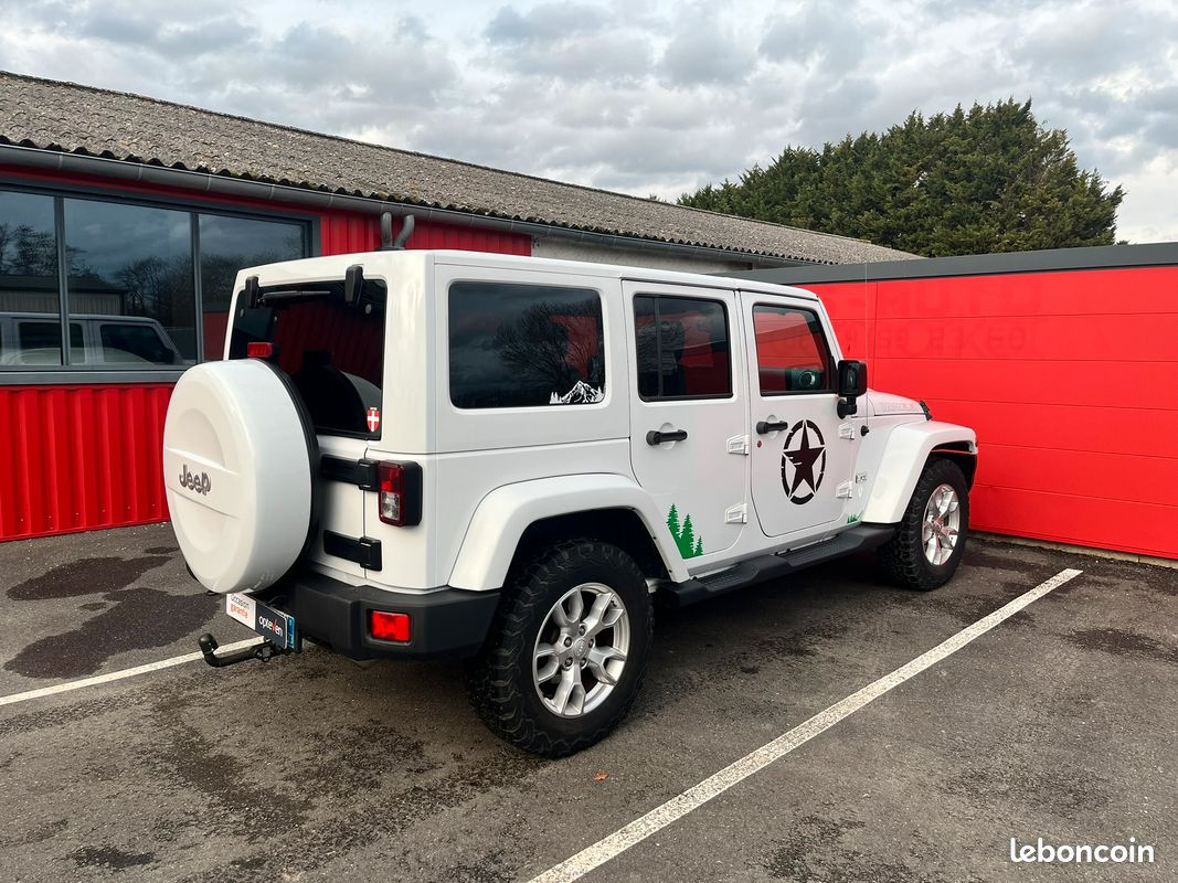 
                                                Voiture
                                                 Wrangler jk unlimited 3.6i v6 / bva / 2018 / équipé